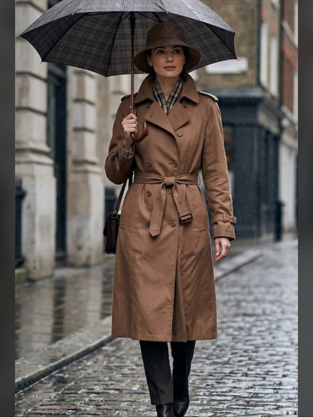 LONDON FOG Tan Rain Coat Size:  XLG